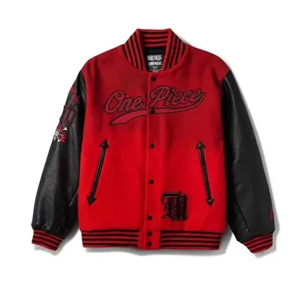 One Piece x Dim Mak Punk Rotten Varsity Jacket - Large
